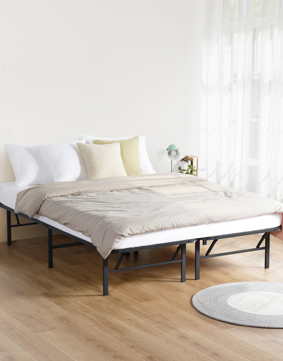14 Inch Foldable Dura Metal Platform Bed Frame