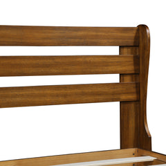 40 Inch Wood Platform Headboard Bed Frame
